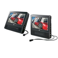 Dual 7&quot; Portable DVD Player