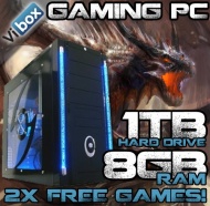 VIBOX Centre 4 *** DEAL *** - Home, Office, Family, Gaming PC, Multimedia, Desktop, PC, Computer, - PLUS X2 FREE GAMES! ( New 2.7GHz Intel, Pentium Du