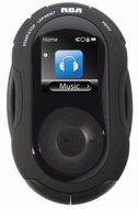 RCA Jet 4 GB Sports MP3 Player with Video, Music, FM Radio, and Sports Features (Black)