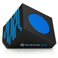 Accessory Power GOgroove BlueSYNC EDG Portable Bluetooth Speaker w/ Rechargeable Battery &amp; Blue LED Accent Lights