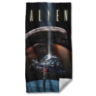 Alien 1979 Horror Science Fiction Movie Alien&#039;s Prey Beach Towel