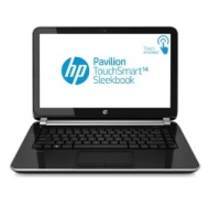 HP Pavilion TouchSmart Sleekbook 14-f027cl 14&quot; Laptop (1.7 GHz AMD A8-5545M Processor, 6 GB RAM, 640 GB HDD, Windows 8 64-bit) Black