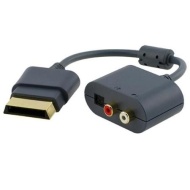 Insten RCA Audio Cable Adaptor For Microsoft Xbox 360 / Xbox 360 Slim