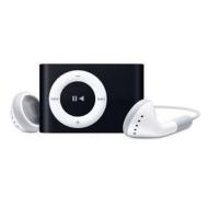 2GB MP3 SHUFFLE PLAYER IN BLACK - 500 SONGS - (THIS IS NOT AN APPLE IPOD SHUFFLE)