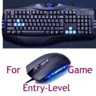 E-3LUE Cobra Wired Gaming Keyboard &amp; Mouse Bundles/Combos+USB Cable interface By Koolertron