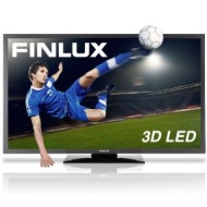 Finlux 55S7090-T 55 Inch Widescreen Full-HD LED 3D TV with Freeview HD 2D-3D Up-scaling 100Hz &amp; PVR Black (New for 2013)