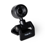 HAVIT HV-N608 Webcam with Microphone for Laptops and Desktop (Grey)