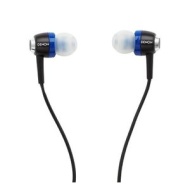 Denon AH-C100BU Urban Raver In Ear Headphone with High Performance Bass, In-Line Remote Control and Microphone  (Black/Blue)