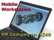 HP Compaq Mobile Workstation Nw8240