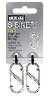 Nite Ize S-Biner Size 1 Durable Carabiner - Stainless