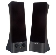 NGS Black Rook 2.0 - Altavoces 2.0, color: negro