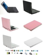 10 inch Android On Netbook Notebook Laptop Android 4.0 OS DDR3 512M Wifi , Camera and Free Mouse