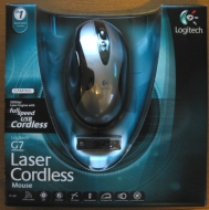 Logitech G7 laser cordless mouse