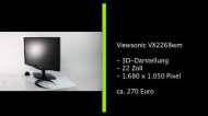 Brillen auf: 3D-Monitor Viewsonic VX2268wm