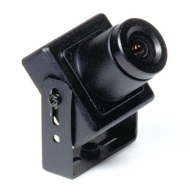 Clover Electronics CM625 Ultra Miniature B/W Camera with Standard Lens - Small (Black)