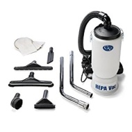 New GV Professional Backpack HEPA vacuum with 1 1/2 tool kit and factory warranty