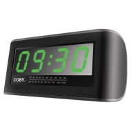 COBY CR-A108 - Clock radio - display: 1.8&quot;