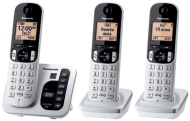 REFURBISHED Expandable Digital Cordless Phone with Answering System- 3 Handsets