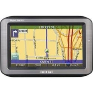 Initial 4.3&quot; Color Touch Screen Portable GPS Navigation System US and Canada maps pre-loaded with built-in GPS antenna
