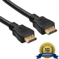 High Tech Computing - 5m 5 METER PRO GOLD RED (1.4a Version, 3D) HDMI TO HDMI CABLE WITH ETHERNET,COMPATIBLE WITH 1.4,1.3c,1.3b,1.3,10... 360,SKYHD,FR