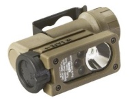 Streamlight 14104 Flashlight Sidewinder Compact C4 LED Tactical with CR123A Lithium Battery - Coyote