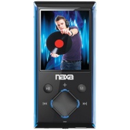 Naxa NMV-173 Portable Media Player with 1.8-Inch LCD Screen, Built-in 4GB Flash Memory and SD Card Slot (Silver