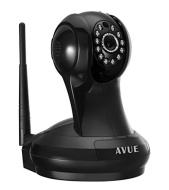 AVUE AVP561B WiFi Wireless Video Monitoring PTZ IP Camera Cloud P2P Plug and Play technology HD 720P With Two way audio function, SD Card slot