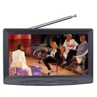 9&quot; Portable Handheld Widecreen LCD Digital TV - 16:9 300:1 ATSC/NTSC Tuner (Black)