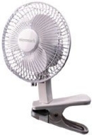 Micromark MM30132 6&quot; Clip on Desk Fan White