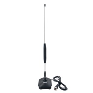 August DTA210 Antenne pour TV TNT - Mini Antenne Portable Int&eacute;rieur / Ext&eacute;rieur pour r&eacute;cepteur TV USB / T&eacute;l&eacute;vision num&eacute;rique / Radio DAB - Avec tige d