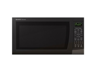 Sharp Electronics Black Microwave Oven with Carousel Turntable