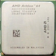 AMD Athlon 64 3000+ Venice 1.8GHz 512KB L2 Cache Socket 939 Single-Core Processor With FAN