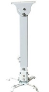 VideoSecu LCD/DLP Projector Ceiling Mount Bracket White Fits both flat or Vaulted ceiling PJ2W 1CA