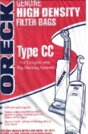 Oreck Part#CCPK8 - Genuine Oreck Type CC Vacuum Bag for Models XL5, XL7, XL21, 2000, 3000, 4000,7000, 8000 and 9000 Series - Only Fits Oreck Uprights