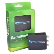 Baitaihem HDMI to AV Composite RCA CVBS Video + Audio Signal Converter For TV PS3 PS4 VHS VCR DVD Xbox 1080P
