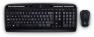 Logitech Mk330 Kit Tastiera E Mouse Wireless Per Computer - Layout Italiano Qwe