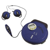 RCA RP2527 MP3 Personal CD Player w/ Car Kit - Blue
