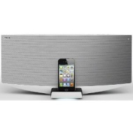 Sony CMTV50IPSI -Sistema Hi-Fi compacto (con base para iPod/ iPhone/ iPad), color blanco