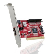 CSL - Scheda controller PCI | 2 SATA | 1 IDE | 1 eSATA | RAID: Livello 0, 1, JBOD | Chipset VIA