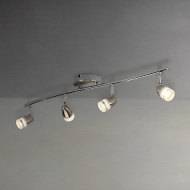 John Lewis Avenger LED 4 Spotlight Ceiling Bar