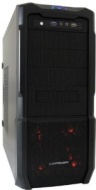 LC-Power Pro-923B PC-Gehäuse (midi-ATX, 3x 5,25 externe HDD, 1x 3,5 externe HDD, 2x 3,5 interne HDD, 7x PCI-e, 1x USB 3.0, 1x USB 2.0)