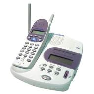 Northwestern Bell 36285-1 2.4 GHz Analog Cordless Phone with Clock/Radio and Caller ID