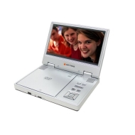 Optros 8&quot; Portable DVD Player - Silver (OP-6080)
