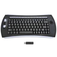 DSI 2.4GHz Wireless Space Saver Optical Trackball Keyboard