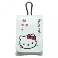 Hello Kitty - Pochette avec rabat pour T&eacute;l&eacute;phone Portable - Blanc