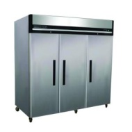 Maxx Cold XSeries 72 cu ft Triple Door Commercial Reach In Upright Refrigerator in Stainless Steel