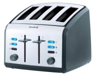 Breville VTT002 Polished Stainless Steel 4 Slice Toaster