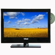 Gelhard GTV-1651 SAT LED TV Fernseher 16&quot; 40cm, DVB-S2 /-C/-T 230V +12 Volt, integrierter DVD Player Energieeffizienzklasse B