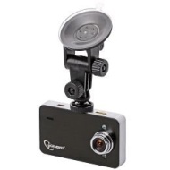 Gembird DCAM-005 Dashcam Auto-Kamera mit Mikrofon, Weitwinkelobjektiv, Metallgehäuse schwarz