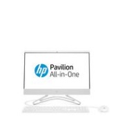 HP 22-c0007na Intel&reg; Celeron&reg;, 4GB Memory, 2TB Storage 21.5in All in One Desktop PC with Optional Microsoft Office 365 Home - White